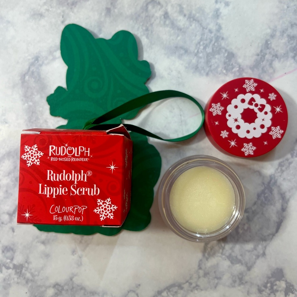 Rudolph the Red Nosed Reindeer x Colourpop Rudolph Lippie Scrub